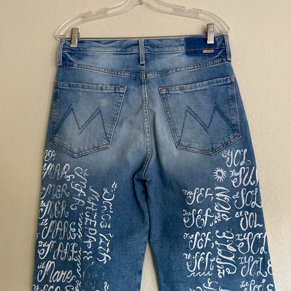 Mother Superior The Rambler Zip Hover The Sun and The Sea Jeans 30 - Picture 5 of 16